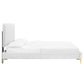 Reagan Queen Performance Velvet Platform Bed By Modway - MOD-6586 | Beds | Modishstore - 107