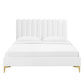 Reagan Queen Performance Velvet Platform Bed By Modway - MOD-6586 | Beds | Modishstore - 108