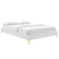 Reagan Queen Performance Velvet Platform Bed By Modway - MOD-6586 | Beds | Modishstore - 110