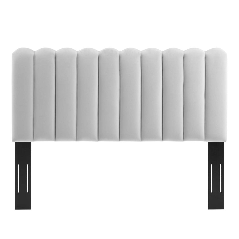 Reagan Queen Performance Velvet Platform Bed By Modway - MOD-6588 | Beds | Modishstore - 34