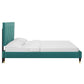 Kendall Performance Velvet Queen Bed By Modway - MOD-6590-CHA | Beds |  Modishstore - 71