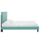 Kendall Performance Velvet Queen Bed By Modway - MOD-6591-CHA | Beds |  Modishstore - 38