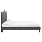 Clara Performance Velvet Queen Platform Bed By Modway - MOD-6594 | Beds | Modishstore - 5