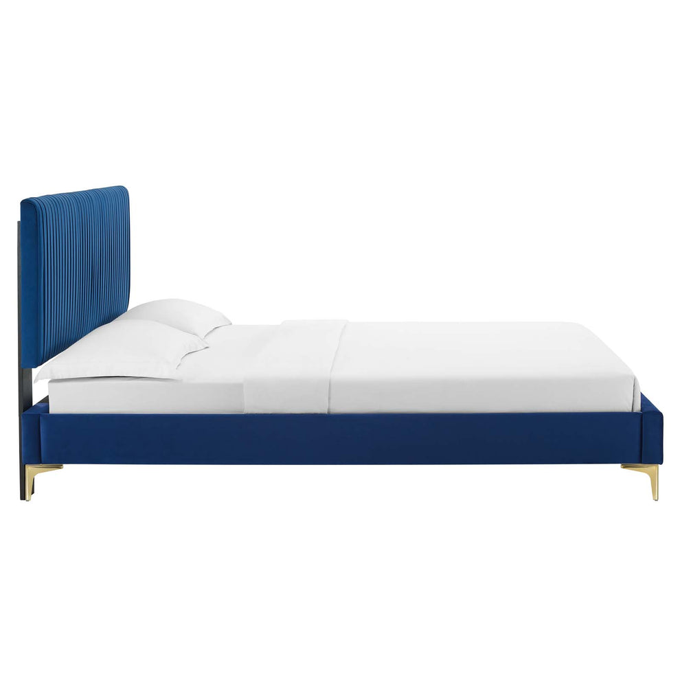 Modway Peyton Performance Velvet Queen Platform Bed - MOD-6595 | Beds | Modishstore - 34