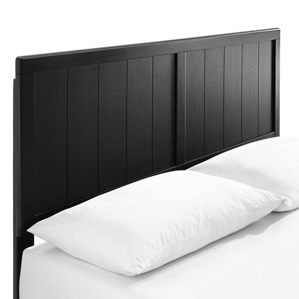 Modway Alana King Wood Platform Bed With Angular Frame - MOD-6617 | Beds | Modishstore - 6