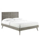 Modway Alana Full Wood Platform Bed With Splayed Legs | Beds | Modishstore-12