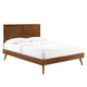 Modway Alana Twin Wood Platform Bed With Splayed Legs | Beds | Modishstore-13