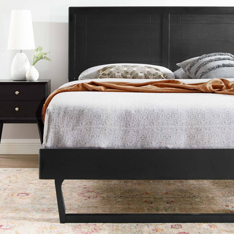 Modway Marlee Full Wood Platform Bed With Angular Frame - MOD-6625 | Beds | Modishstore - 10