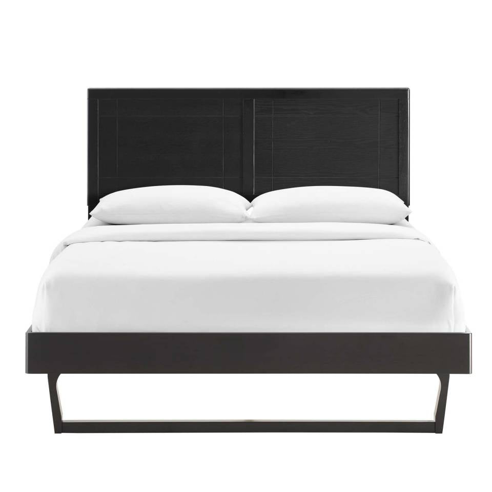 Modway Marlee King Wood Platform Bed With Angular Frame | Beds | Modishstore-5