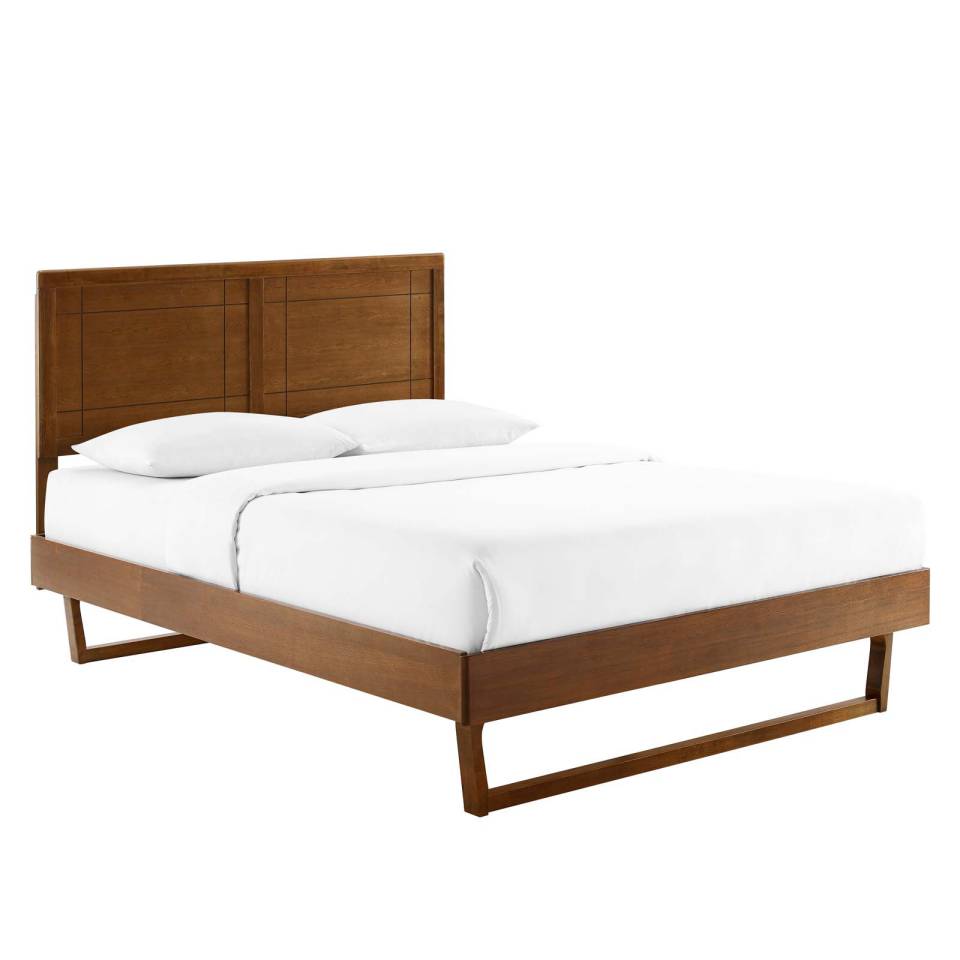 Modway Marlee Twin Wood Platform Bed With Angular Frame | Beds | Modishstore-13