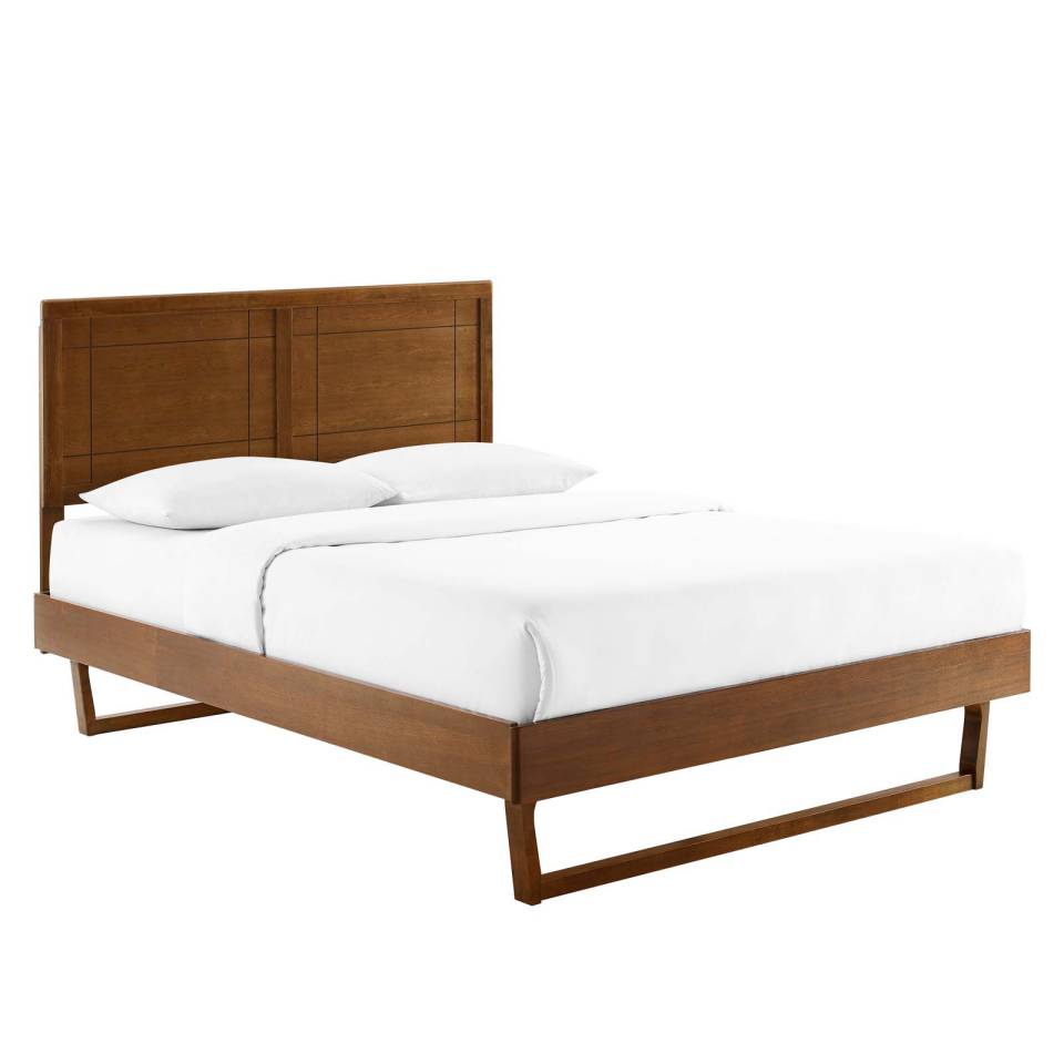 Modway Marlee Twin Wood Platform Bed With Angular Frame - MOD-6627 | Beds | Modishstore - 12