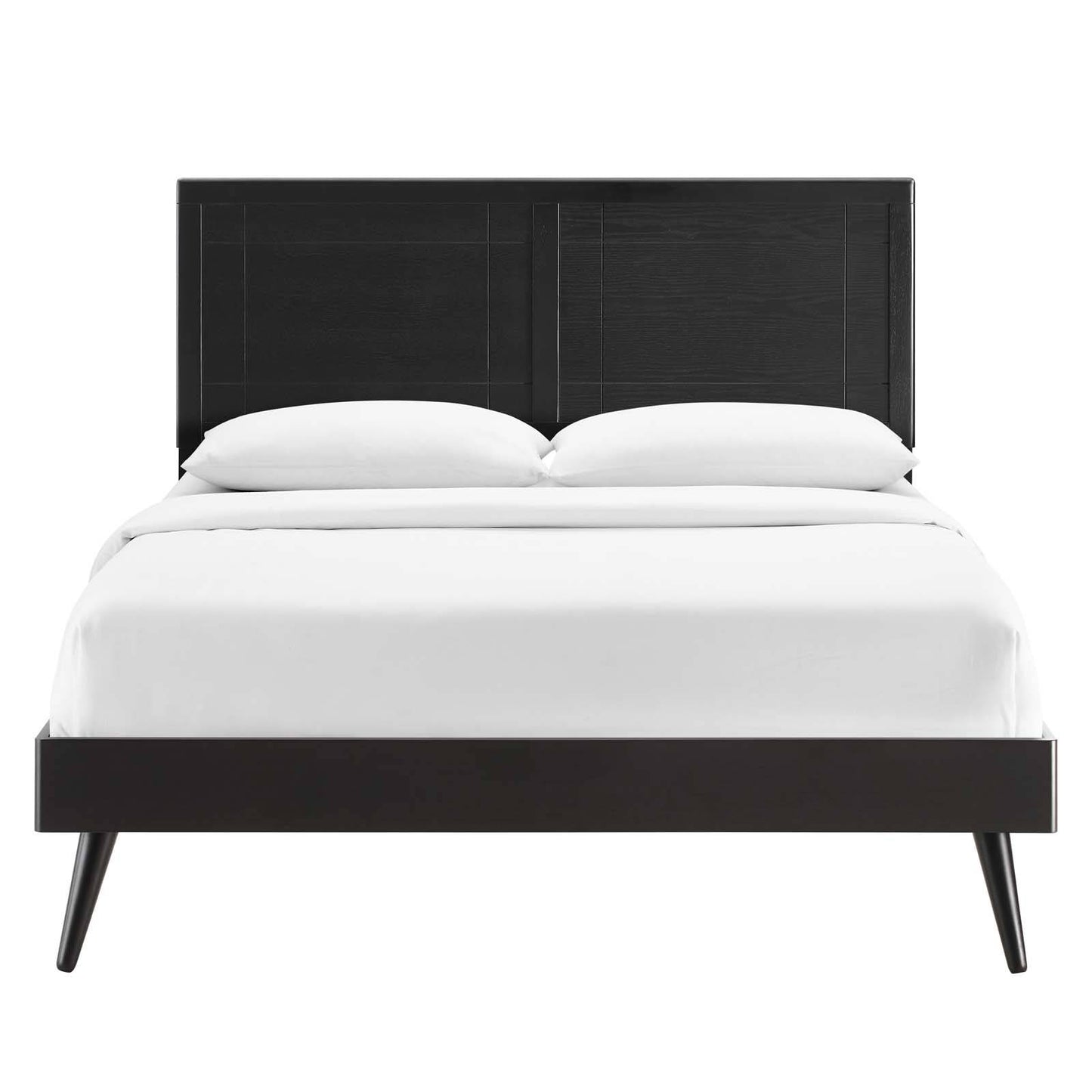 Modway Marlee King Wood Platform Bed With Splayed Legs - MOD-6629 | Beds | Modishstore - 6
