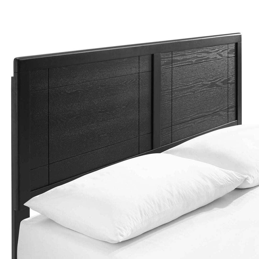 Modway Marlee King Wood Platform Bed With Splayed Legs - MOD-6629 | Beds | Modishstore - 7