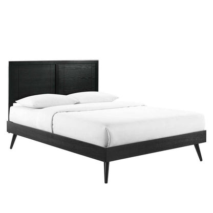 Modway Marlee Twin Wood Platform Bed With Splayed Legs - MOD-6630 | Beds | Modishstore - 2