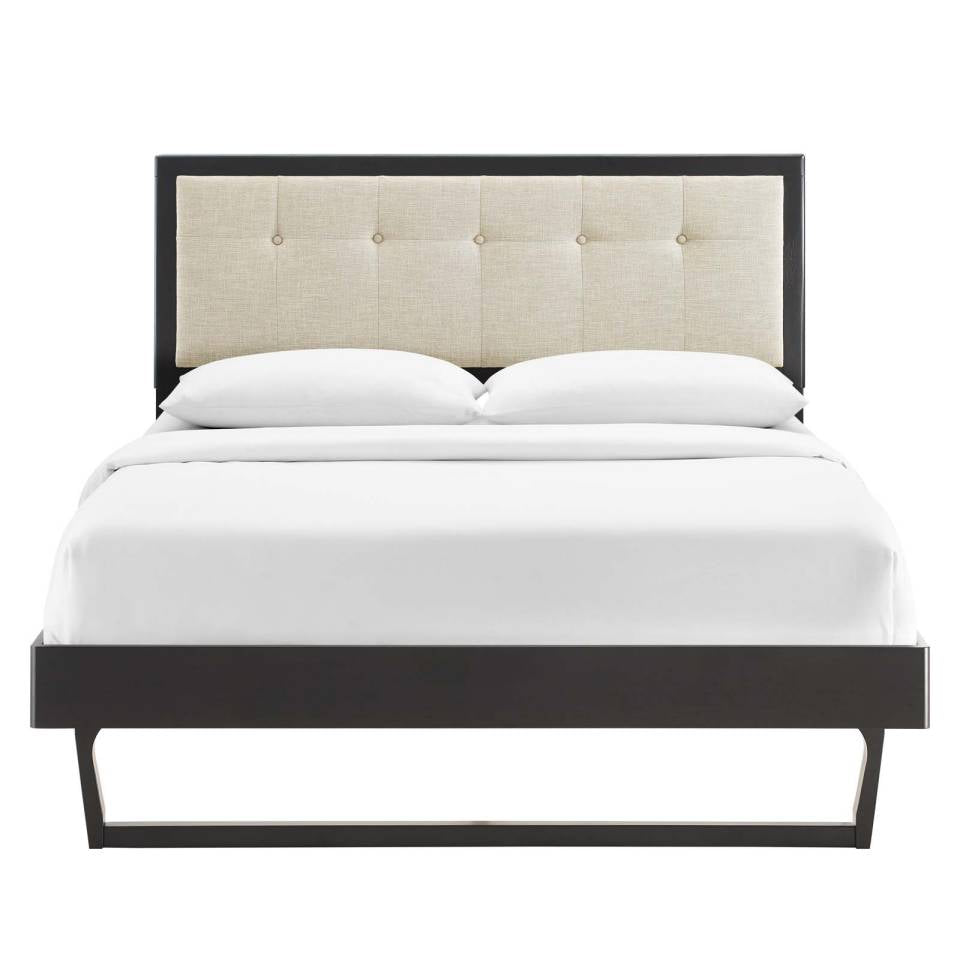 Modway Willow King Wood Platform Bed With Angular Frame - MOD-6635 | Beds | Modishstore - 5