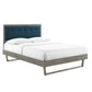 Modway Willow King Wood Platform Bed With Angular Frame | Beds | Modishstore-13