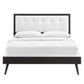 Willow Full Wood Platform Bed With Splayed Legs By Modway - MOD-6637 | Beds | Modishstore - 5