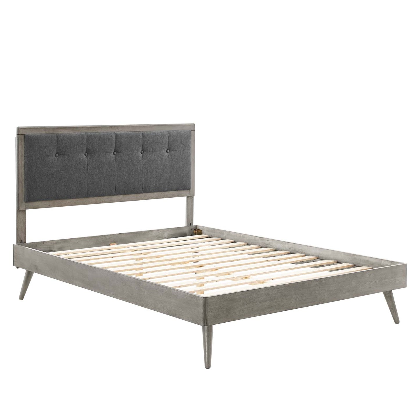 Willow Full Wood Platform Bed With Splayed Legs By Modway - MOD-6637 | Beds | Modishstore - 14