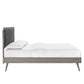 Willow Full Wood Platform Bed With Splayed Legs By Modway - MOD-6637 | Beds | Modishstore - 15