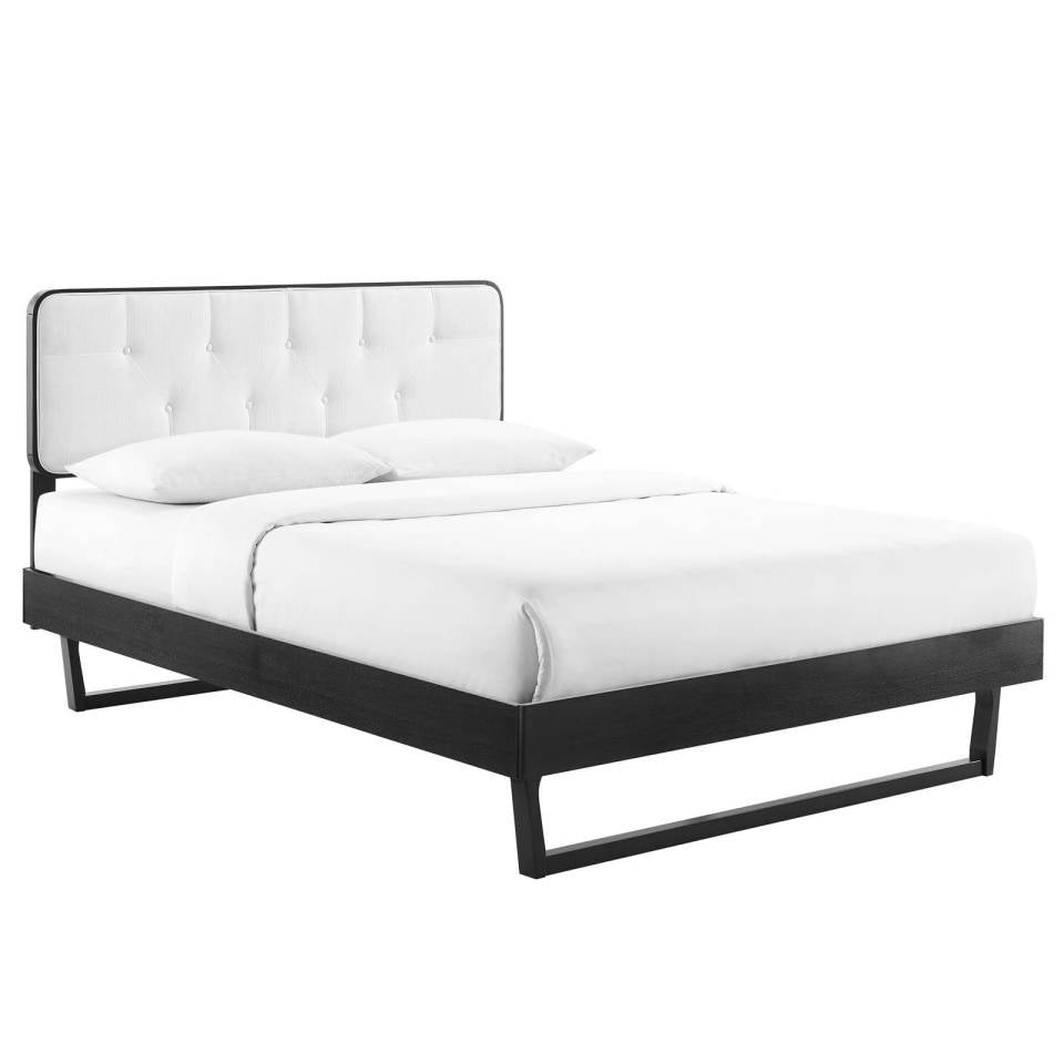 Modway Bridgette Full Wood Platform Bed With Angular Frame - MOD-6643 | Beds | Modishstore - 12