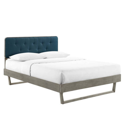 Modway Bridgette Full Wood Platform Bed With Angular Frame | Beds | Modishstore-13
