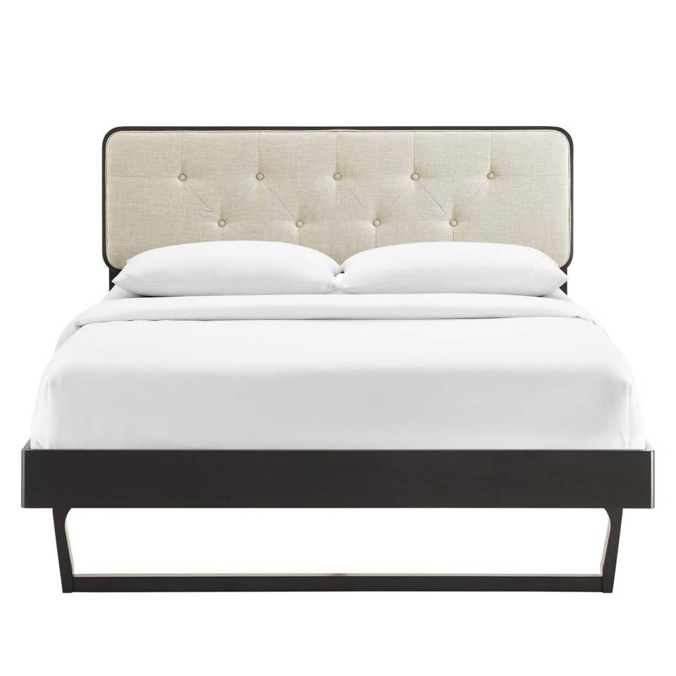 Modway Bridgette King Wood Platform Bed With Angular Frame - MOD-6644 | Beds | Modishstore - 5