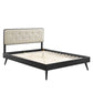 Modway Bridgette Full Wood Platform Bed With Splayed Legs | Beds | Modishstore-3