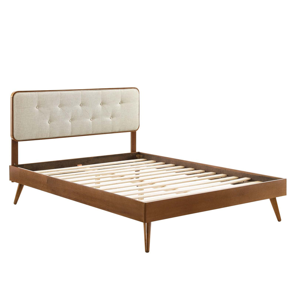 Modway Bridgette King Wood Platform Bed With Splayed Legs - MOD-6647 | Beds | Modishstore - 10