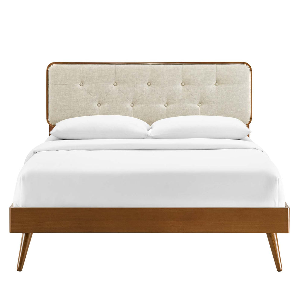 Modway Bridgette King Wood Platform Bed With Splayed Legs - MOD-6647 | Beds | Modishstore - 12