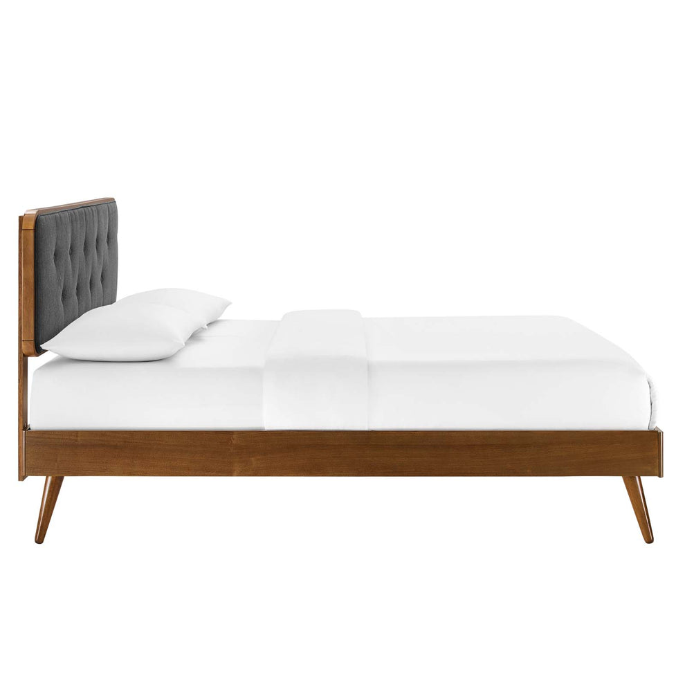 Modway Bridgette King Wood Platform Bed With Splayed Legs - MOD-6647 | Beds | Modishstore - 15
