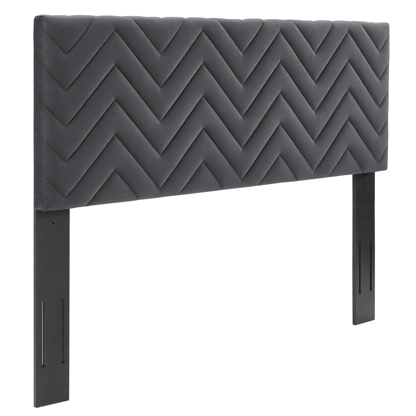 Mercy Chevron Tufted Performance Velvet Full/Queen Headboard By Modway - MOD-6659 | Headboards | Modishstore - 2