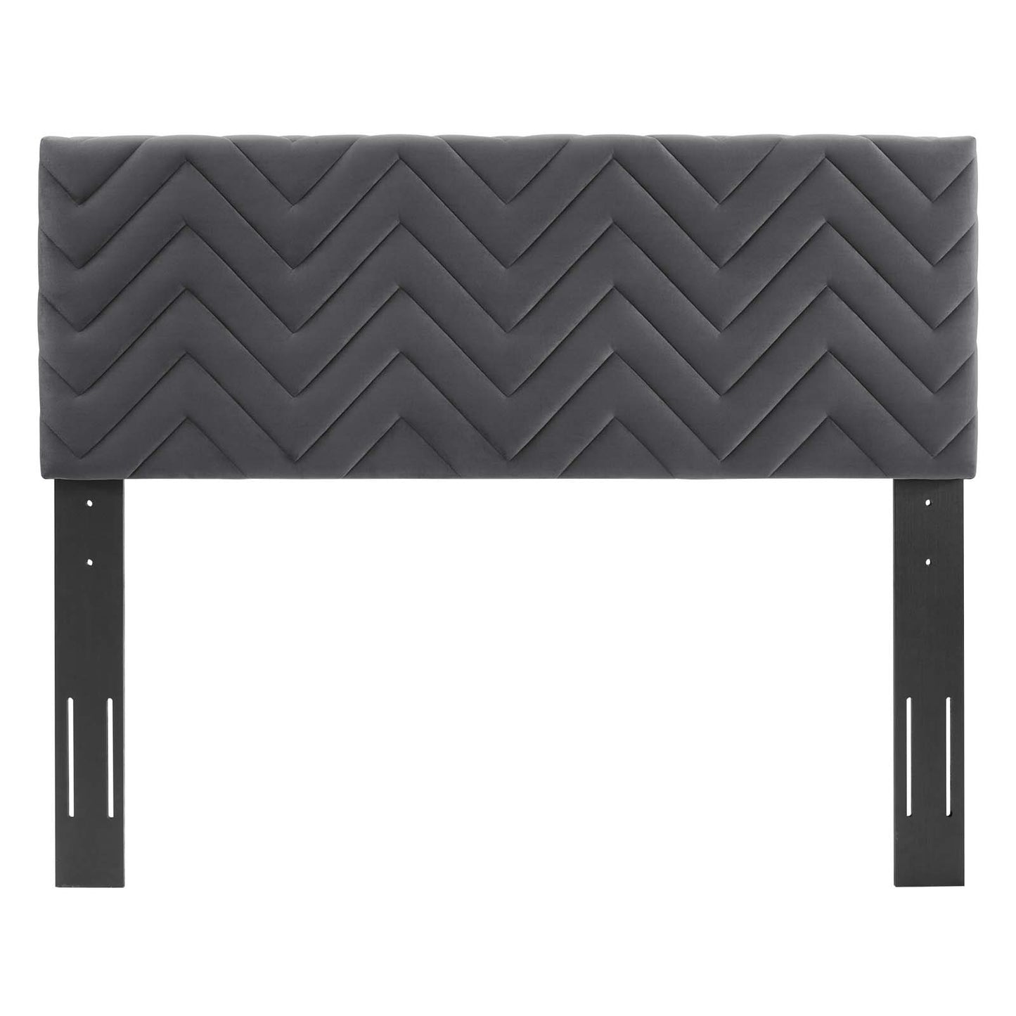 Mercy Chevron Tufted Performance Velvet Full/Queen Headboard By Modway - MOD-6659 | Headboards | Modishstore - 4