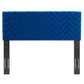 Mercy Chevron Tufted Performance Velvet Full/Queen Headboard By Modway - MOD-6659 | Headboards | Modishstore - 19