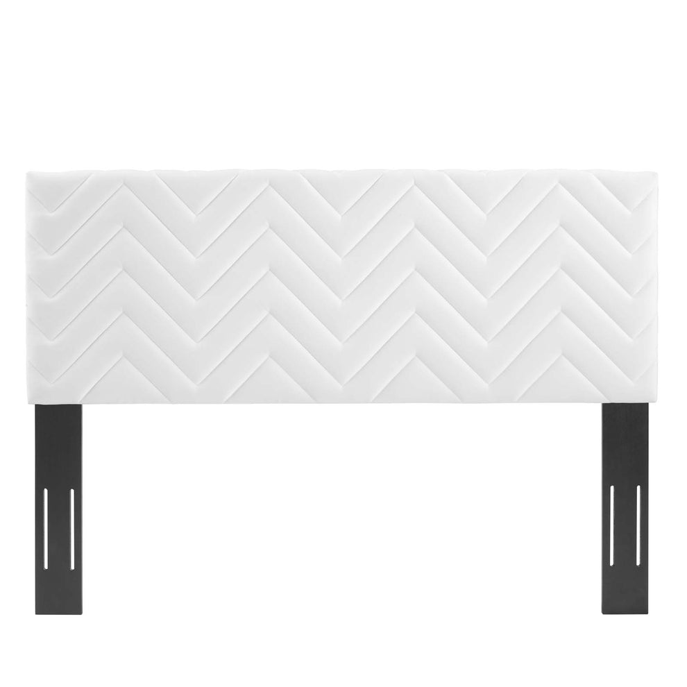 Mercy Chevron Tufted Performance Velvet King/California King Headboard By Modway - MOD-6660 | Headboards | Modishstore - 26