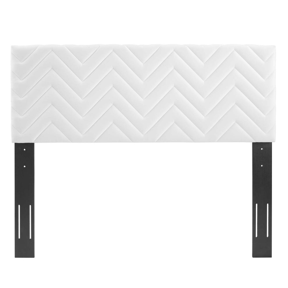 Mercy Chevron Tufted Performance Velvet King/California King Headboard By Modway - MOD-6660 | Headboards | Modishstore - 27