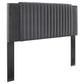 Felicity Channel Tufted Performance Velvet Twin Headboard By Modway - MOD-6661 | Headboards | Modishstore - 1