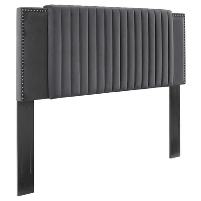 Felicity Channel Tufted Performance Velvet Twin Headboard By Modway - MOD-6661 | Headboards | Modishstore - 1