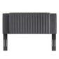 Felicity Channel Tufted Performance Velvet Twin Headboard By Modway - MOD-6661 | Headboards | Modishstore - 2