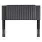 Felicity Channel Tufted Performance Velvet Twin Headboard By Modway - MOD-6661 | Headboards | Modishstore - 3