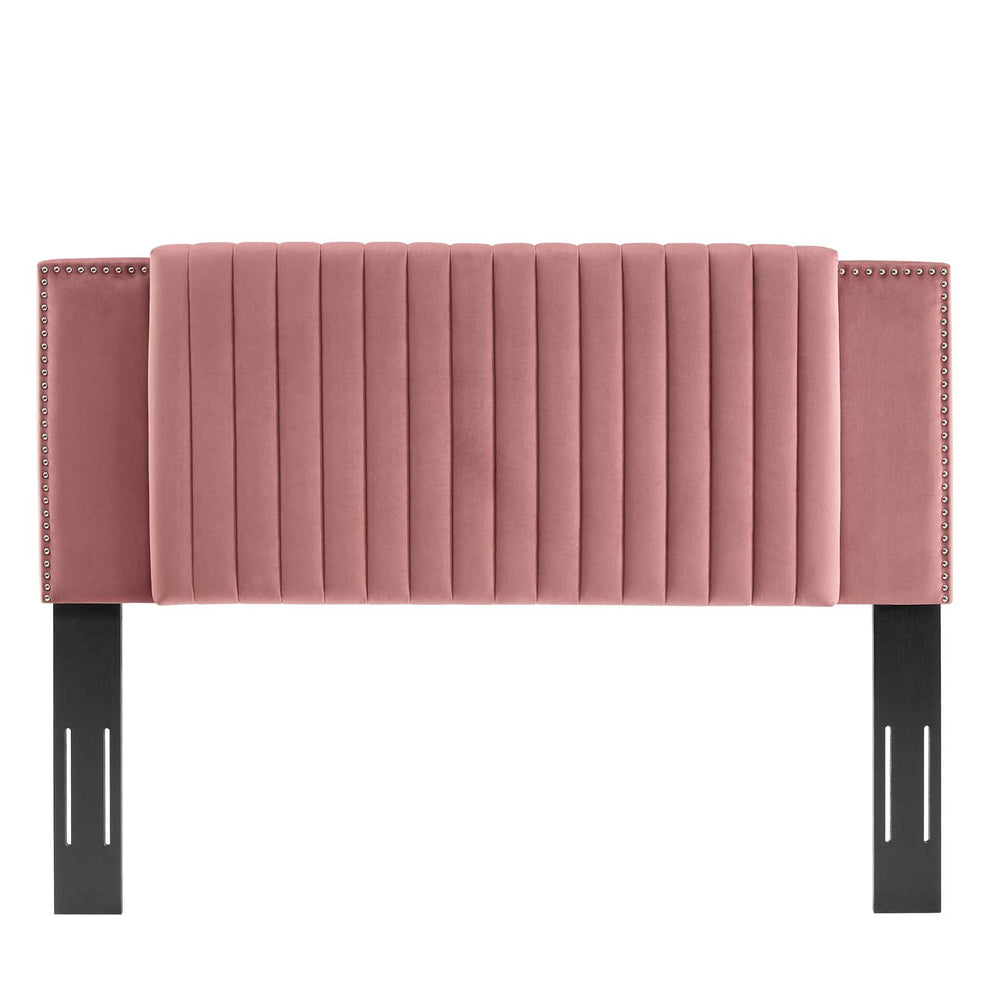 Felicity Channel Tufted Performance Velvet Twin Headboard By Modway - MOD-6661 | Headboards | Modishstore - 10
