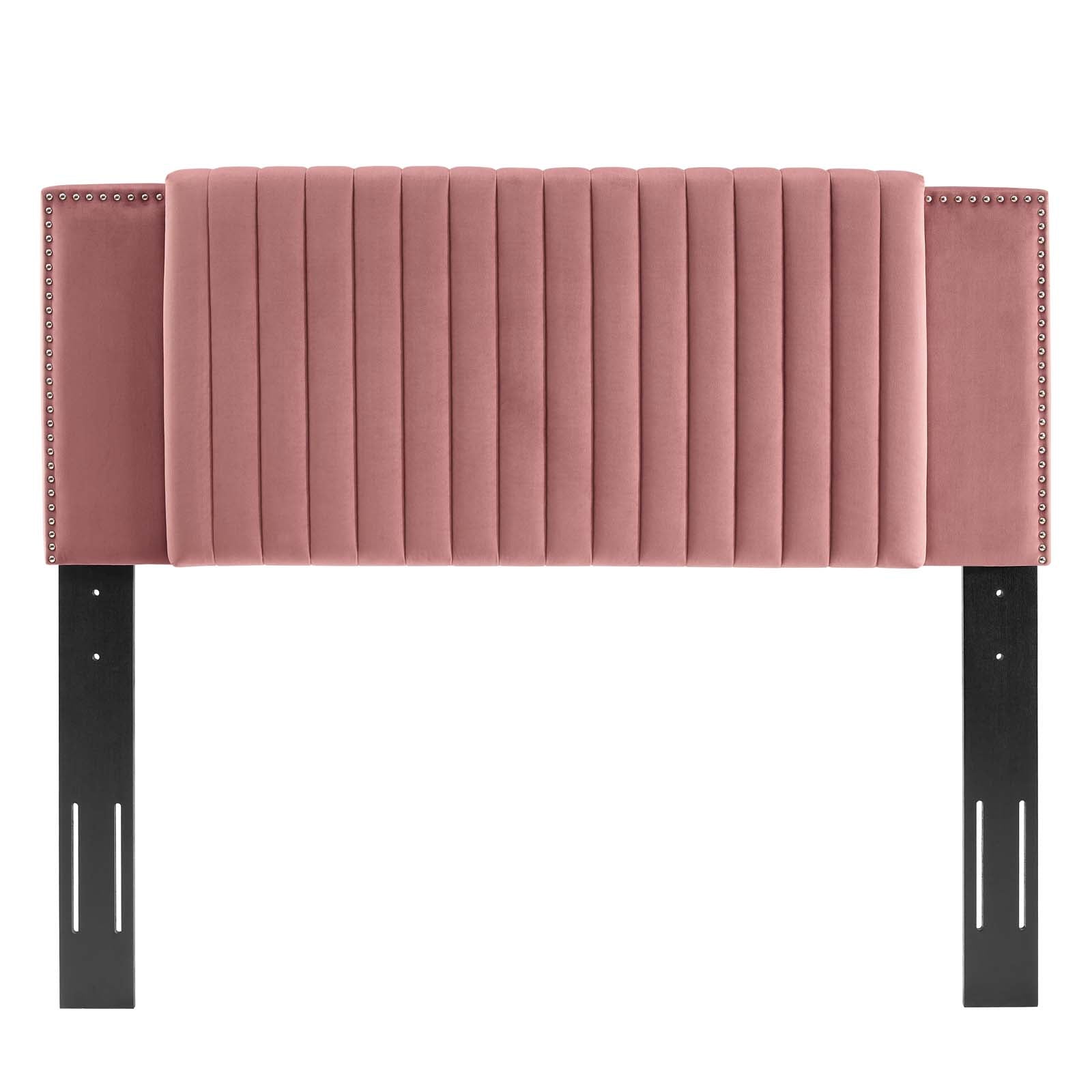 Felicity Channel Tufted Performance Velvet Twin Headboard By Modway - MOD-6661 | Headboards | Modishstore - 11