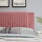Felicity Channel Tufted Performance Velvet King/California King Headboard By Modway - MOD-6663 | Headboards | Modishstore - 9