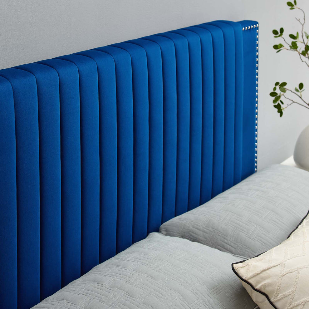 Felicity Channel Tufted Performance Velvet King/California King Headboard By Modway - MOD-6663 | Headboards | Modishstore - 17