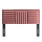 Believe Channel Tufted Performance Velvet Full/Queen Headboard By Modway - MOD-6665 | Headboards | Modishstore - 11