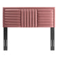 Believe Channel Tufted Performance Velvet Full/Queen Headboard By Modway - MOD-6665 | Headboards | Modishstore - 12