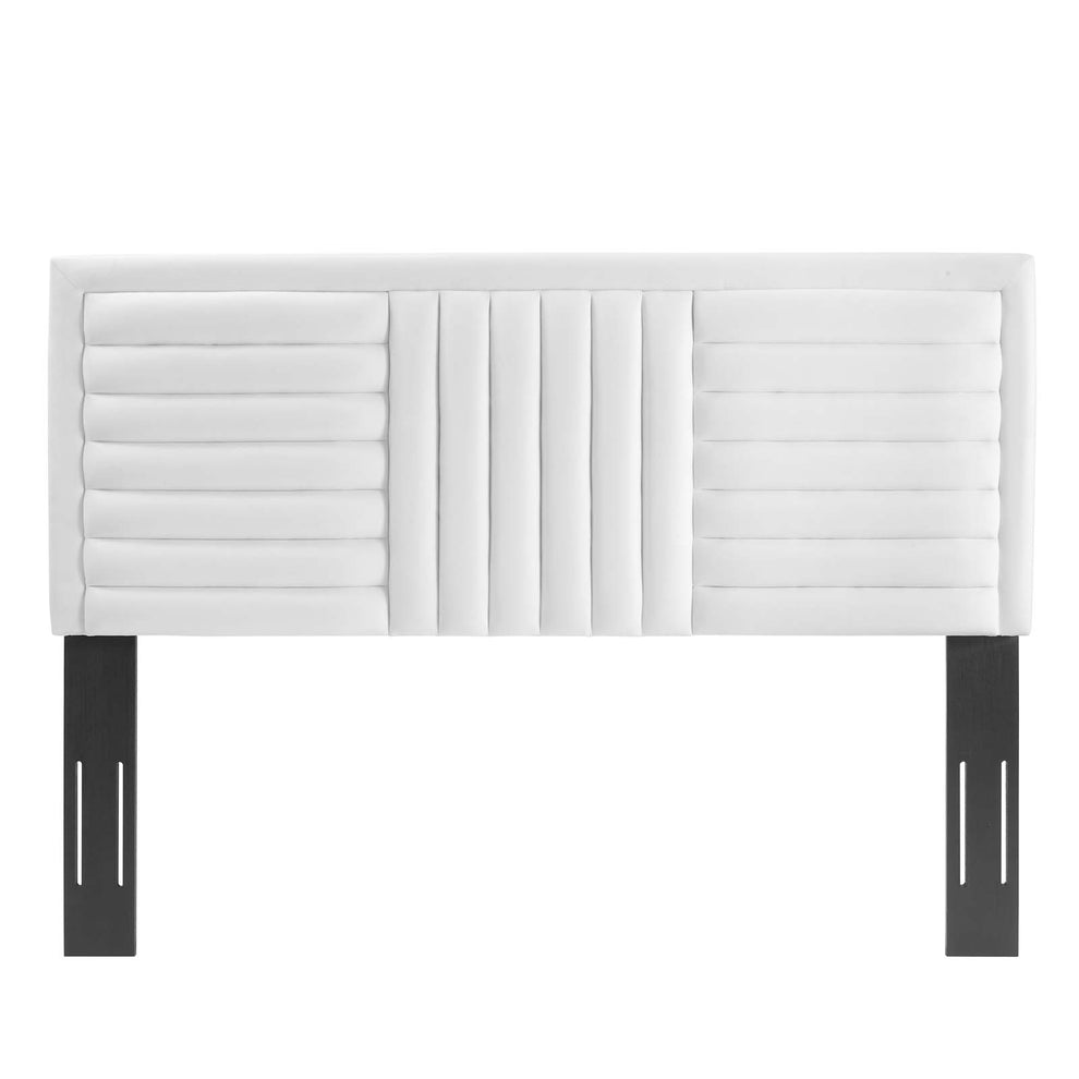 Believe Channel Tufted Performance Velvet King/California King Headboard By Modway - MOD-6666 | Headboards | Modishstore - 27