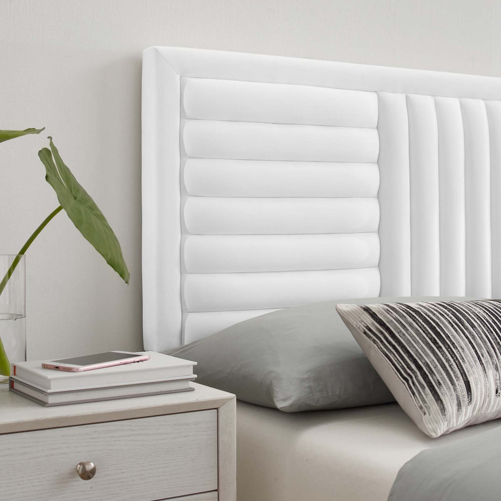 Believe Channel Tufted Performance Velvet King/California King Headboard By Modway - MOD-6666 | Headboards | Modishstore - 25