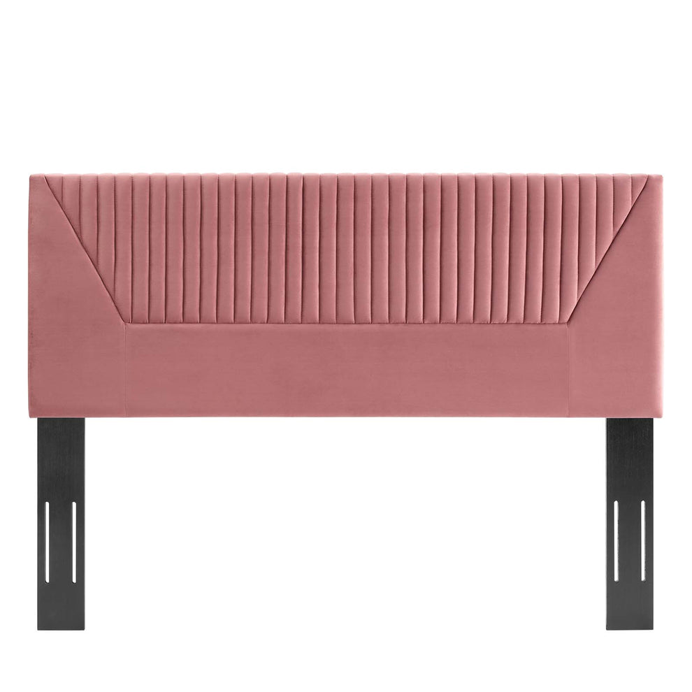 Patience Channel Tufted Performance Velvet Twin Headboard By Modway - MOD-6667 | Headboards | Modishstore - 10