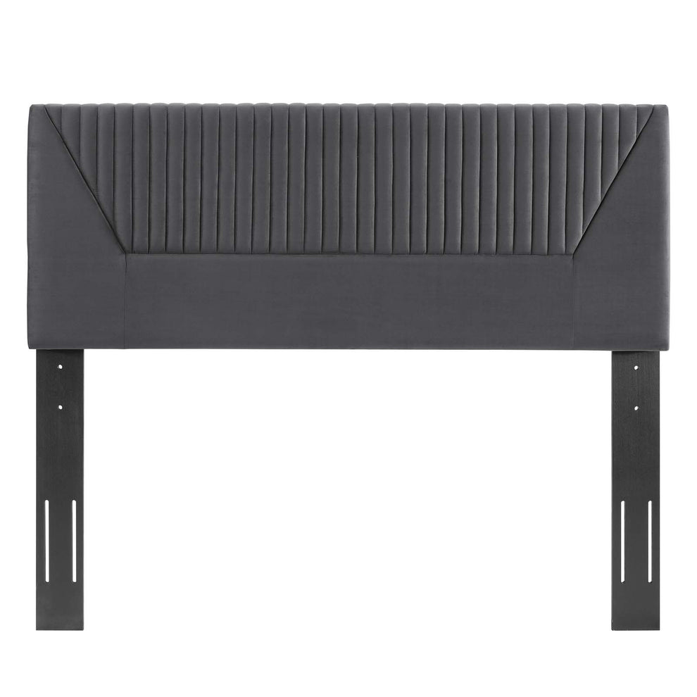 Patience Channel Tufted Performance Velvet Full/Queen Headboard By Modway - MOD-6668 | Headboards | Modishstore - 4