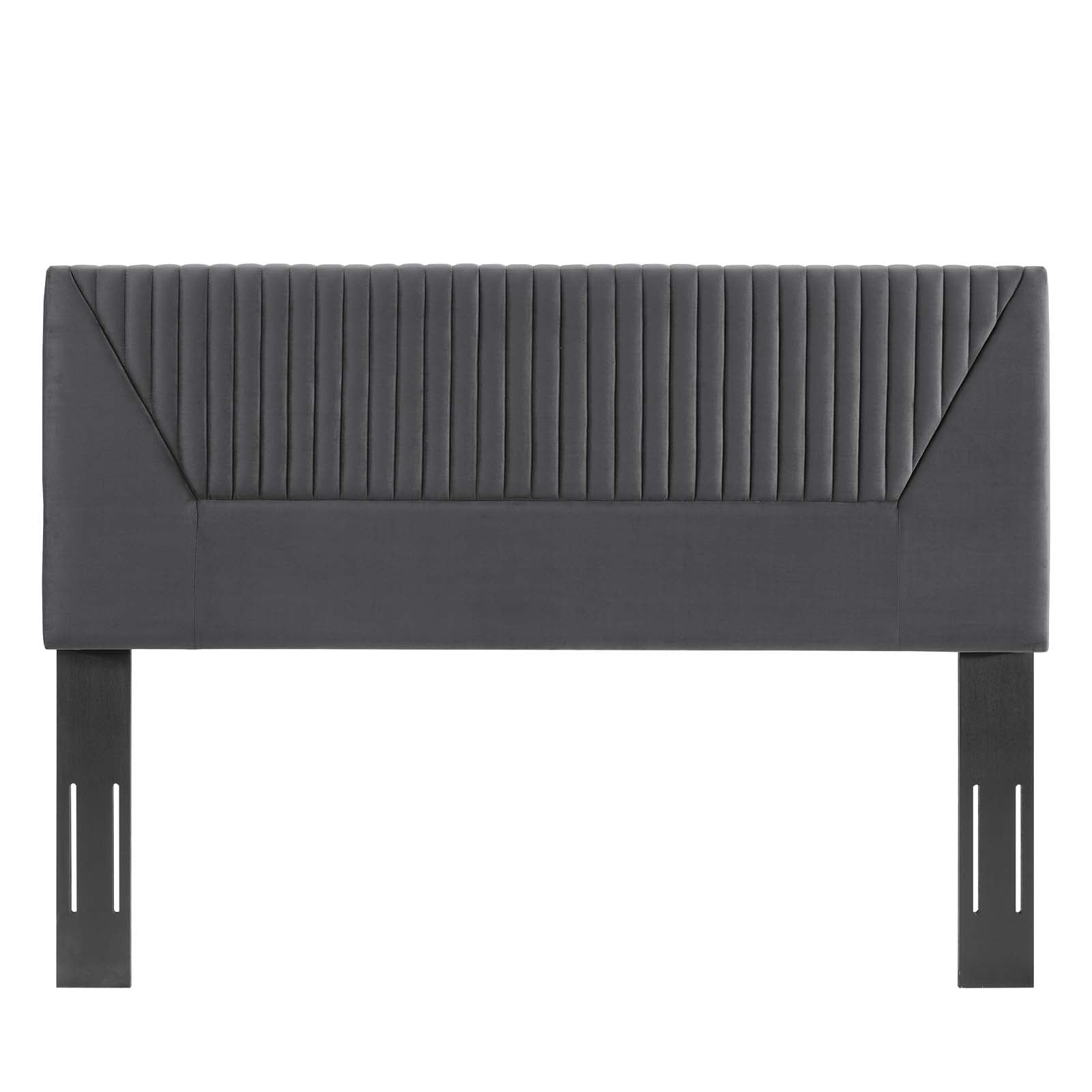 Patience Channel Tufted Performance Velvet King/California King Headboard By Modway - MOD-6669 | Headboards | Modishstore - 3